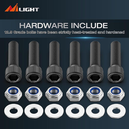 Nilight 2" Front Leveling Lift Kit for Dodge Ram 1500 4WD 2006 2007 2008 2009 2010 2011 2012 2013 2014 2015 2016 2017 2018 2019 2020 2021 2022 2023Strut Spacer Suspension Lift Kits
