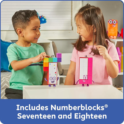 hand2mind Numberblocks Friends Seventeen and Eighteen Pack