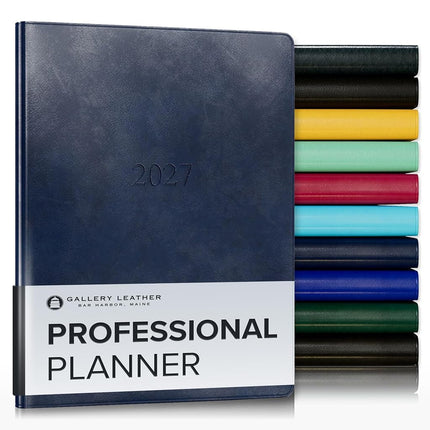 Gallery Leather Professional Planner 2026-2027 Aca