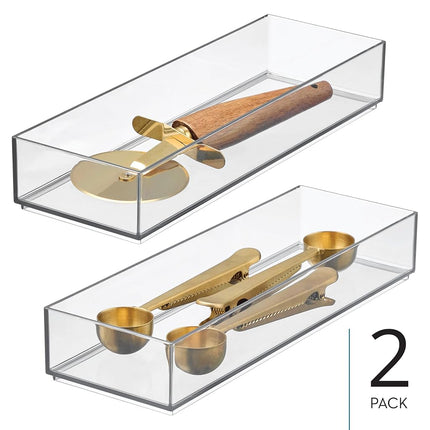 InterDesign iDesign Drawer, Kitchen and Bathroom Organization Silverware, Spatulas, Gadgets, L