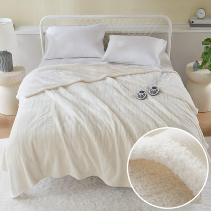 Serta Heated Blanket, Electric Queen Size Blanket,