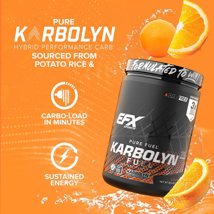 EFX Karbolyn Fuel Perormance Carb, 1kg, Orange