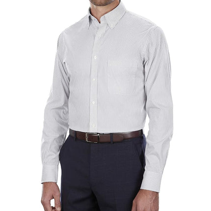 Van Heusen Men's Dress Shirt Regular Fit Pinpoint 