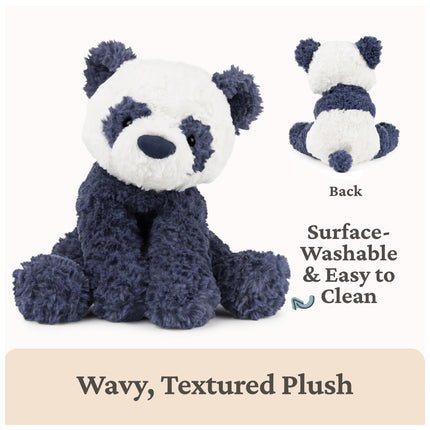 GUND Cozys Collection Panda, Panda Bear Stuffed Animal, Plush Toy for Ages 1 and Up, Navy Blue, 10”