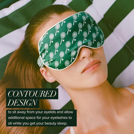 Slip Silk Contour Sleep Mask, Sleep & Leisure Club - Lash-Friendly