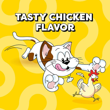 Temptations Classic Crunchy and Soft Cat Treats Tasty Chicken Flavor, 16 Ounce (Pack of 1)