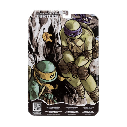 McFarlane Teenage Mutant Ninja Turtles (Page Punchers) Donatello 5in Action Figure with Comic Toys