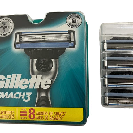 Gillette Mach 3-24 Count (3 x 8 Pack)