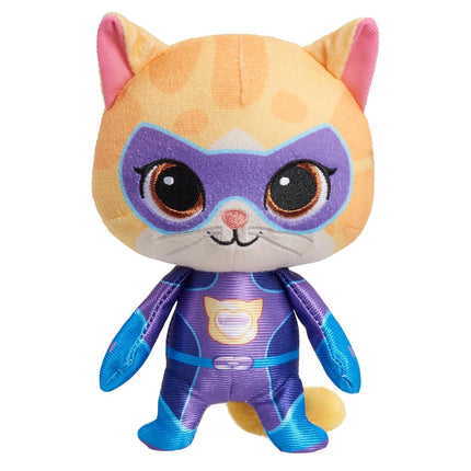 Just Play Disney Junior SuperKitties Peluche Pequeño de 7 Pulgadas, Sparks, Gatito, Juguetes para Niños de 2 Años en Adelante