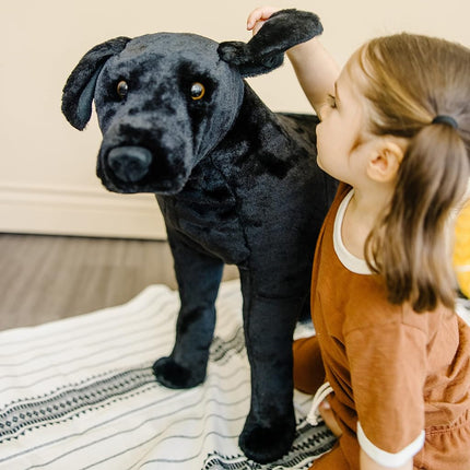 Melissa & Doug Black Lab - Plush