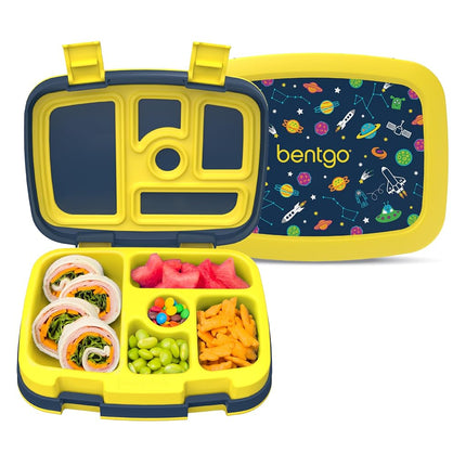 Bentgo® Kids Prints Leak-Proof, 5-Compartment Bent