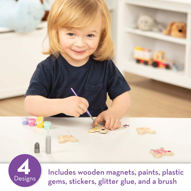 Melissa & Doug DYO Wooden Butterfly Magnets by Melissa & Doug