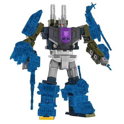 Transformers Age of the Primes Combaticon Onslaught, Commander Class 6.75-Inch Converting Action Figure, Robot Toys for Ages 8+