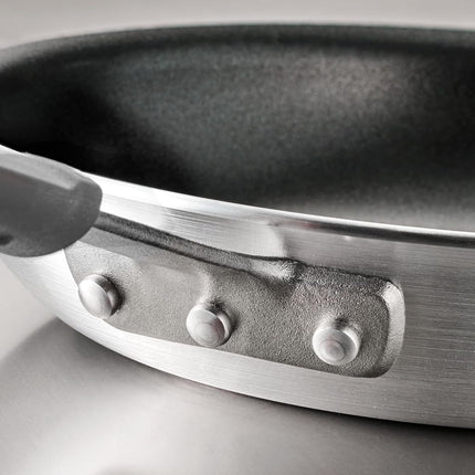 Tramontina Professional Aluminum Nonstick Restaraunt Fry Pan, 10", Gray Handle, 80114/038DS