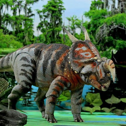 Creative Beast Studio Beasts of The Mesozoic: Ceratopsian Series Einiosaurus 1:18 Scale Action Figure, Multicolor