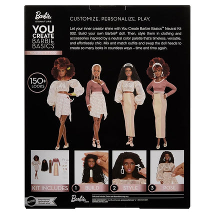 Barbie Basics You Create Neutral Kit 002 Doll and Fashions