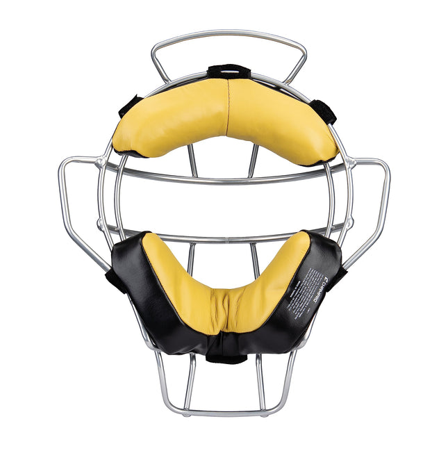 Masque d'arbitre CHAMPRO 18oz. léger de baseball/softball pour adulte avec traitement Bio-Fresh, argent