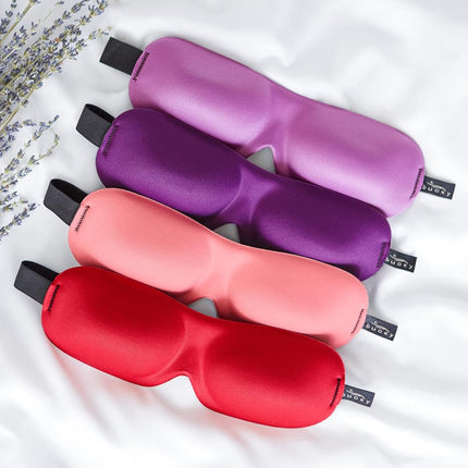 Bucky 40 Blinks No Pressure Eye Mask for Travel & Sleep, Strawberry, One Size, Strawberry, 1 Count (Pack of 1), 40 Blinks No Pressure Eye Mask for Travel & Sleep