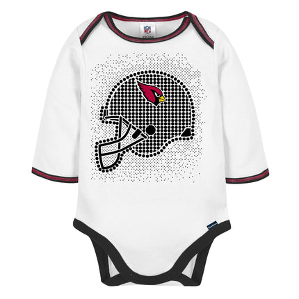 Ensemble 3 pièces pour bébé garçon Gerber NFL : body, pantalon à pieds et bonnet, Arizona Cardinals, 3-6 mois