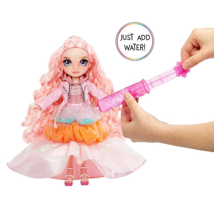 Rainbow High Winter Wonderland Bella - Pink 11" Fashion Doll with Magic Snow Hidden Fashion Inflating with Water and Snowman Set Great Gift for Kids 4-12