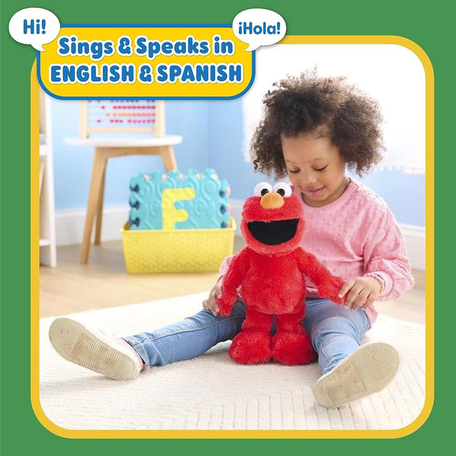 Sesame Street Elmo Slide Singing and Dancing 14-inch Plush