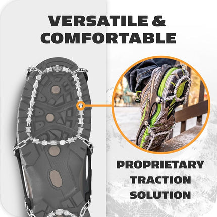 Yaktrax DIAMOND GRIP BLACK XLARGE 13+
