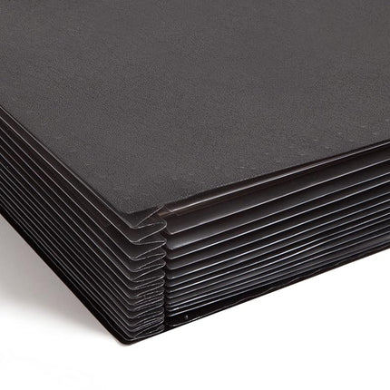 Smead Poly Hanging Expanding File, 12 Dividers, Letter Size, Black (65125)
