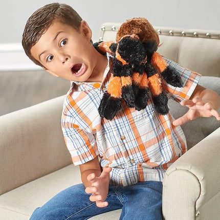 Wild Republic Cuddlekins Tarantula, Stuffed Animal, Plush Toy, Gifts for Kids, 12"