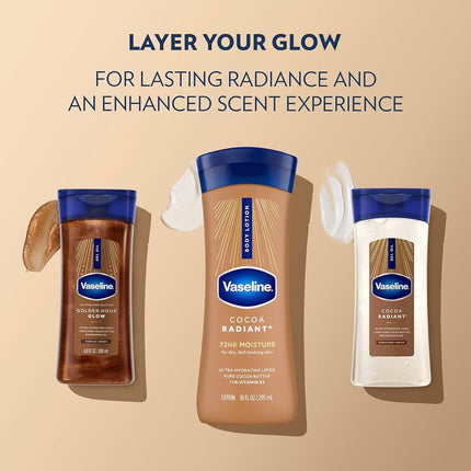 Vaseline Intensive Care Body Lotion, Cocoa Radiant 10 oz