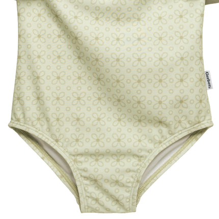 Traje de baño de una pieza para niña Gerber, diseño floral perforado, 2T