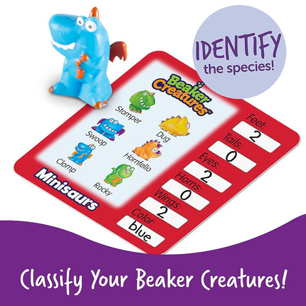 Learning Resources Beaker Creatures Reactor Pods (Set of 6) - Science Kit for Children Aged 5 and Above