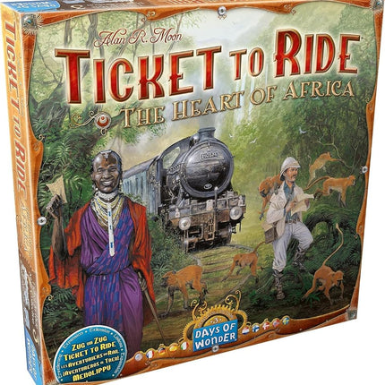 Days of Wonder | Ticket to Ride Africa Expansion |