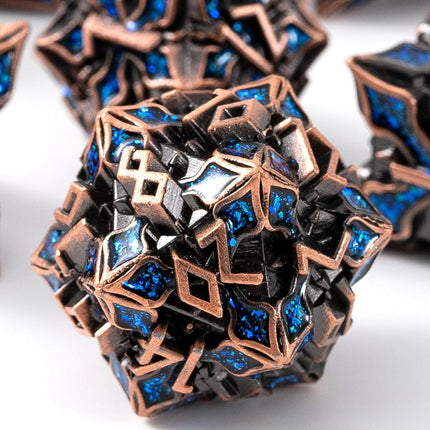 Metal Dice for DND - Spire Sanctum Series (Antique
