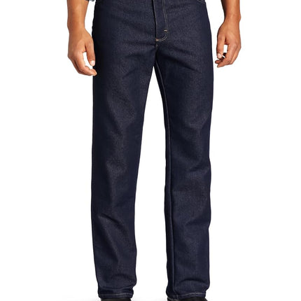 Wrangler Men's Five Pocket Stretch Jean, Denim, 48W x 30L