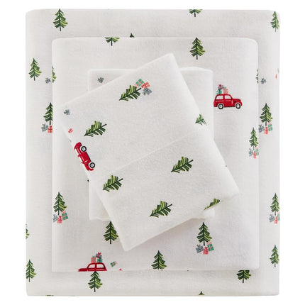 Woolrich Cotton Sheet Set Cottage Charms Print, 10