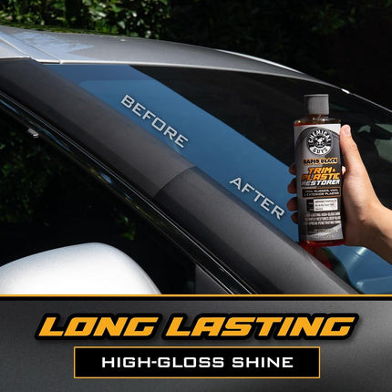 Chemical Guys, Black Trim Restorer Gel Kit for Exterior Plastic & Rubber