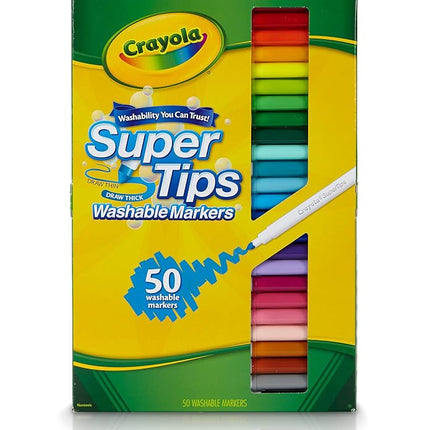 Crayola 50 Washable Supertips