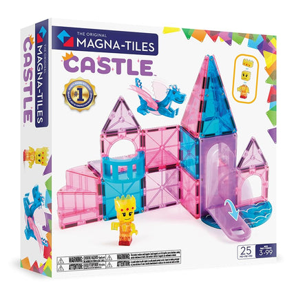 Magna-Tiles Castle 25-Piece Magnetic Construction 