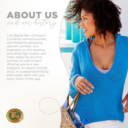 Lion Brand Yarn (3 Pack) Feels Like Butta Yarn, White