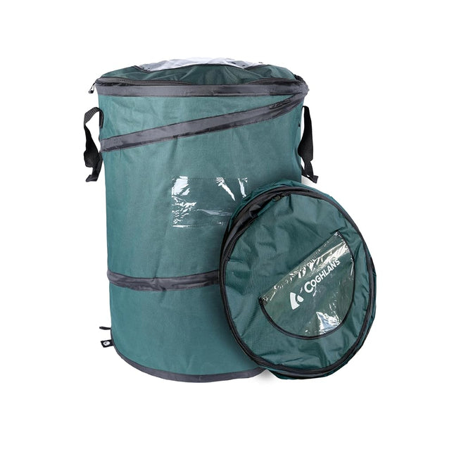Coghlan's C1819 Deluxe Pop Up Trash Can, Green, One Size