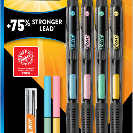 Bic Break-Resistant Mechanical Pencils with Eraser