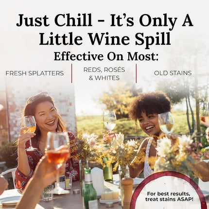 Chateau Spill Red Wine Stain Remover, Biodegradable, Chlorine Free, 4-Ounce Bottle