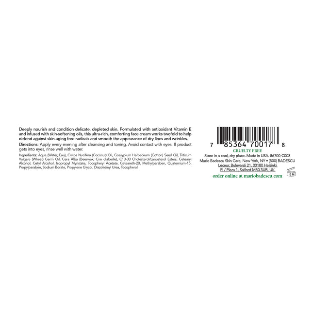 Mario Badescu Vitamin E Night Cream 29ml