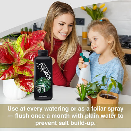Growth Technology 1L Concentrated Liquid Foliage Focus for Non Flowering Plants