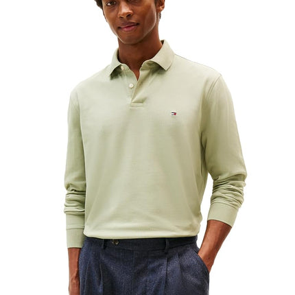 Tommy Hilfiger Mens Long Sleeve Polo Shirts in Reg