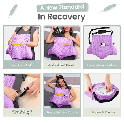 MOYOAMA Hysterectomy Pillow Post Surgery for Hysterectomy Recovery Must Haves- Surgery Pillow for Abdomen, Abdominal Pillow Post Surgery, Abdominal Surgery Recovery Pillow for Hysterectomy Gifts