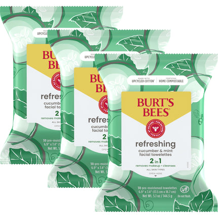 Burt's Bees Sensitive Facial Cleansing Towelettes 