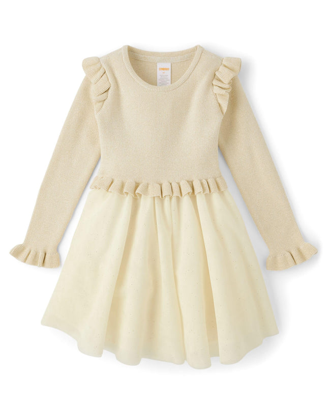 Gymboree Girls' and Toddler Long Sleeve Tutu Dress