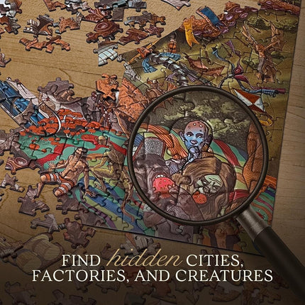 HUNGRY MINDS Octopolis 1000 Piece Jigsaw Puzzle for Adults