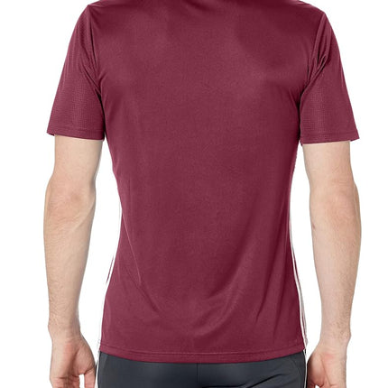 adidas Men's Tabela 23 Jersey, Team Maroon/White, X-Large Tall + 3"